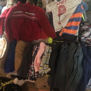 Name brands boys 4T and 5T every literally